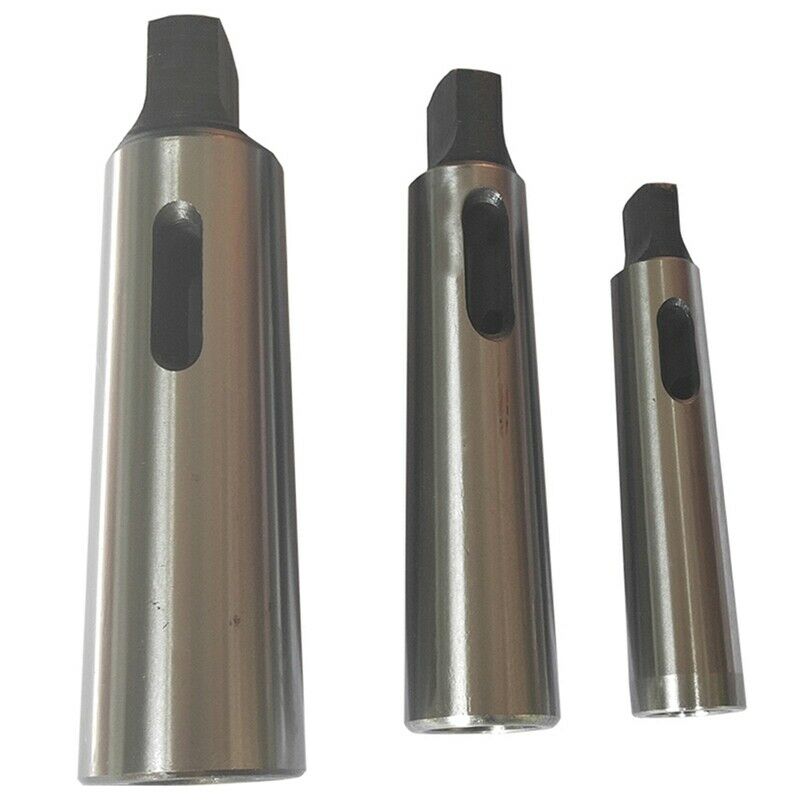 3pcs Morse Taper Adapter MT1 To MT2 MT2 To MT3 MT3 To MT4 Reducing Drill Ch G9R4