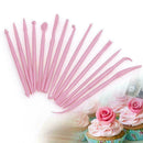 14Pcs DIY Cake Modelling Tools Set Fondant Clay Carve Mold Top Mould Pen B8C1