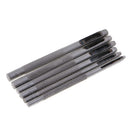 6pcs Heavy Duty Durable Hollow Punch Set Leather Working Vinyl Tools 1-4mm
