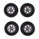 4Pcs 73mm Diameter Tire Tyres for WPL B14 RC Car Truck Part DIY Accessories