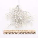 6x Artificial White Grass Plant Artificial Flowers for Wedding Christmas Deco JR