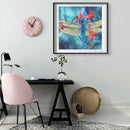 5D DIY Special Shaped Diamond Painting Dragonfly Cross Stitch Mosaic Kits
