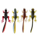 4Pcs/Lot Soft Fishing Lure 3.7g / 8cm Tadpole Soft Fishing Bait With Fishy  N5S3