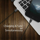 1X(Orico Adc-05-Wh Micro-Usb Fast Charging Cable 2A Usb Data Cable For Xiao