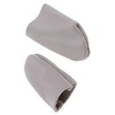 2 Pairs Leather Thumb & Finger Protectors Guards Hand Craft Needle Pin Tools