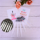 6Pcs Refillable Water Color Soft Painting Brush Marker Watercolour Drawing PenLJ