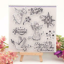 Christmas Stars Silicone Clear Stamp for DIY Scrapbooking/Photo Album Decor