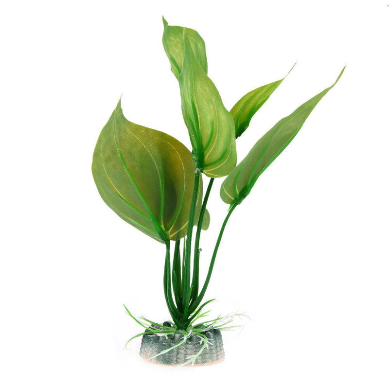 Artificial Plastic Grass Weed Plant Aquarium Ornament Fish Tank Decor(S) A