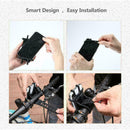 Floveme bicycle phone holder silicone pull button type 4-6.3 inch shockproo I7R3