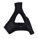Snore Stop Belt Anti Snoring Cpap Chin Strap Sleep Apnea Jaw Solution Black PTEU