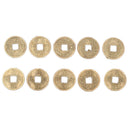 100Pcs Feng Shui Coins Ancient Chinese I Ching Coins For Health Wealth Charm  Z