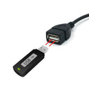 3.5mm Male AUX Audio Plug Jack To USB Female Converter Car Audio Adapter Cable