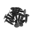 15pcs Universal Car Auto Door Trim Panel Clips Nylon Plastic Retainer Rivet