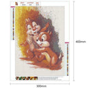 5D DIY Full Drill Diamond Painting Animal Cross Stitch Embroidery (K446)