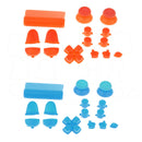 2 Set Handdle Grip Cap Buttons Easy to Install for Sony PS4 Gamepad Console