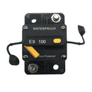 Waterproof 100 Amp Manual Reset Circuit Breaker 12v/24v/48v Car Auto Boat