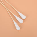20pcs 20cm Wood Cotton Swab Health Medical Clean Sticks Buds Wood Cotton Head M&