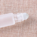 10ML Roll On Bottle Plastic Ball Liquids Essential Oil Perfume Empty With Ca â„–[