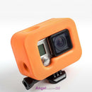 Waterproof Protection Floating Shell cover for GoPro Hero 5/4/3 (Orange) Hot