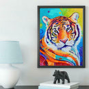 5D DIY Full Drill Diamond Painting Tiger Cross Stitch Embroidery Mosaic Kit