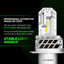 1 Pair Super Bright Auto LED H4 Headlamp Headlight Car Driving Light 20W/Bulb