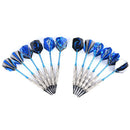 Indoor Darts 12Pcs Safety Darts Aluminum Alloy Darts 120 Plastic Darts Heads FT