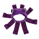 Octopus Wigs Pet Halloween Hat Adjustable Collar for Dog Cat Party Supplies