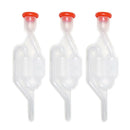 2PCS Reusable  Valve Plastic Air Lock Water Seal Home Winemaking Exhaust VSEAU