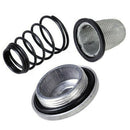 With Filter Engine Parts Aluminum Drain Plug Kit O Ring Spring For GY6 Scooter