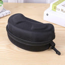 Zipper Hook EVA Shockproof Waterproof Ski Glasses Carrying Case Eyewear B