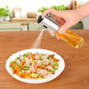 100ml Vinegar Olive Oil Spray Empty Bottle Kitchen Baking Glass Oil Sprayer Tool