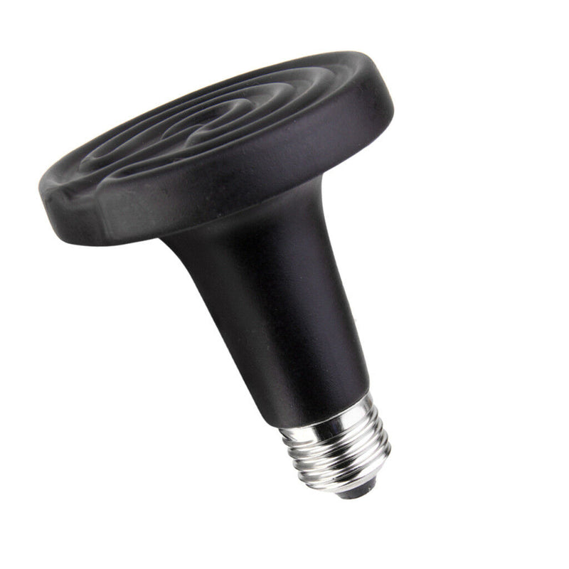 75W Reptile Terrarium Infrared Heat Emitter Basking Spot Light Bulb Dia.75mm