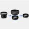 Cell Phone Camera Lens 2 in 1 Clip-on Kit 0.45X Wide Angle Macro Camera kit Len
