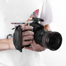 Outdoor Hand Wrist Triangle Strap Leather Oval 3 Hand Strap Grip for Camera