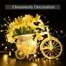 50LED USB Fairy Lights 5M Copper Wire String For Indoor Outdoor Decor w/ Remote
