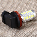 2X H11 5630 SMD 18W 33-LED Fog Light Headlight Headlamp Driving Bulb 6000K White