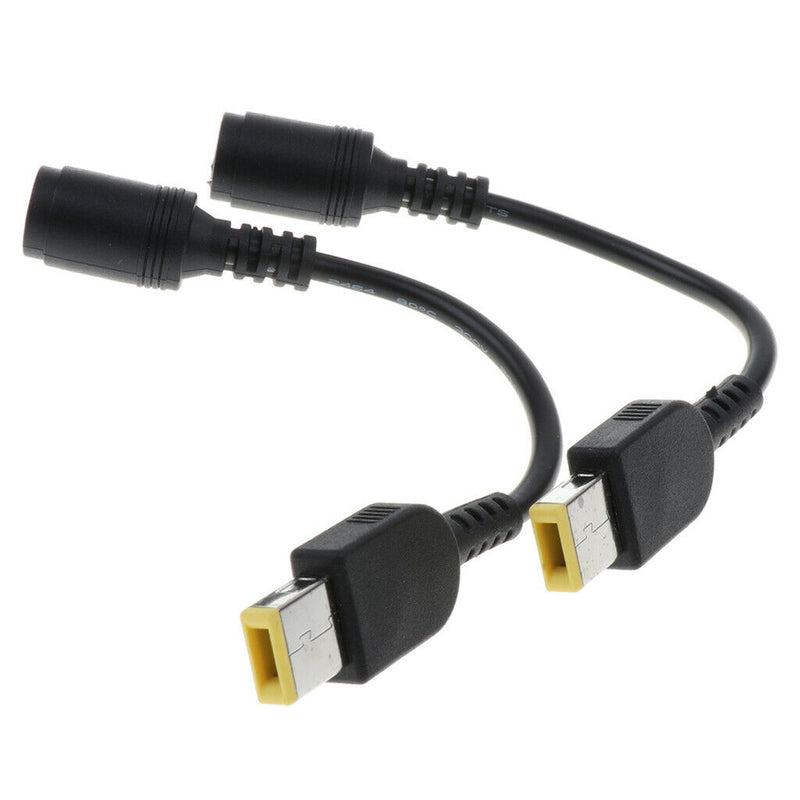 2XTip Converter Adapter Cable, MALE TO DC power Plug Barrel Connector Cable