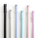 Expression Cartoon Cat Gel Pen Ballpoint Pen 0.5mm Multicolor Student Pen