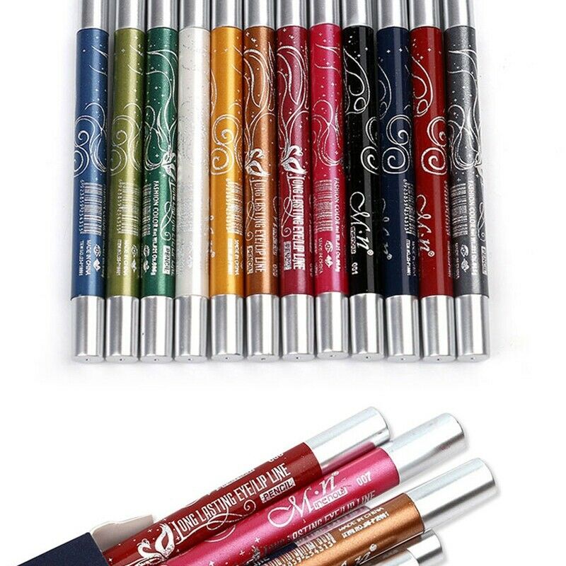 Menow Makeup Set 12Color/Kit Waterproof Eye Shadow Pencil Rotate Eyeliner L C3H8