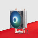 9Cm 2 Heat Pipe 4Pin Single Fan With Light Cpu Fan Cpu Heatsink For Intel 7