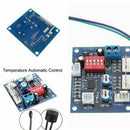 DC 12V PWM PC CPU Fan Temperature Control Speed Controller Board 5*4.3cm dfs