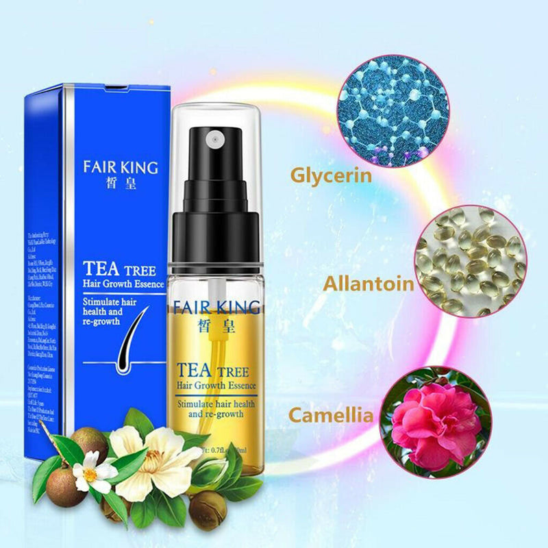 20ml Tea Tree Essential Oil For Hair Growth Lice Face Prevent