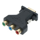 Vga male To 3rca adapter converter 15pin pc computer to projector tv dvdOZ