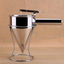 Stainless Steel Funnels Octopus Fish Balls Tools for Hotel Kitchen, Cake Shop,