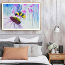 Chrysanthemum Bee 5D Diamond Painting DIY Full Round Drill Rhinestone Craft