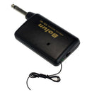 Wireless FM Transmitter Receiver Lavalier Lapel Clip Microphone Mic System