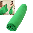 70*140cm Green Bath Beach Sport Absorbent Towels Drying Camping Swimwear  NLN