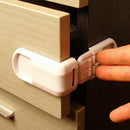 Baby Safety Cabinet Locks Straps Right Angle Safety Latch Cabinet Protector