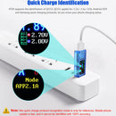 AT34 Power Bank LCD Multimeter Voltage Current Capacity Meter USB 3.0 Tester