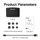 Mini Stereo TWS Earphones Earbuds Waterproof & Charging Box 6mm Speaker